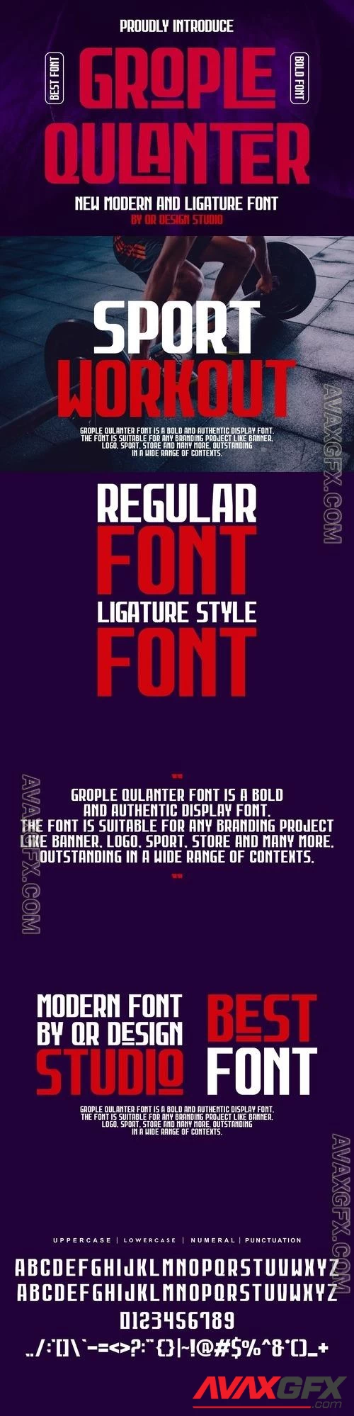 Grople Qulanter  Font