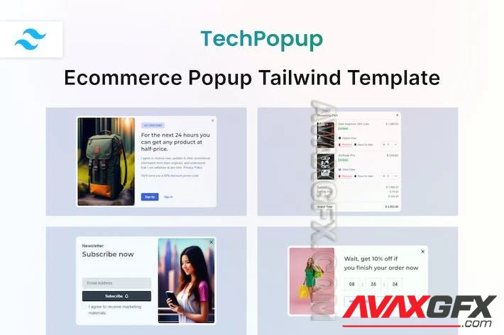 TechPopup - Ecommerce Popup HTML Template