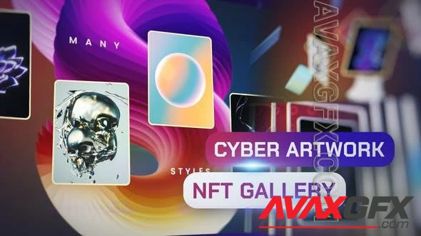 Cyber Artwork NFT Gallery 47699582 [Videohive]