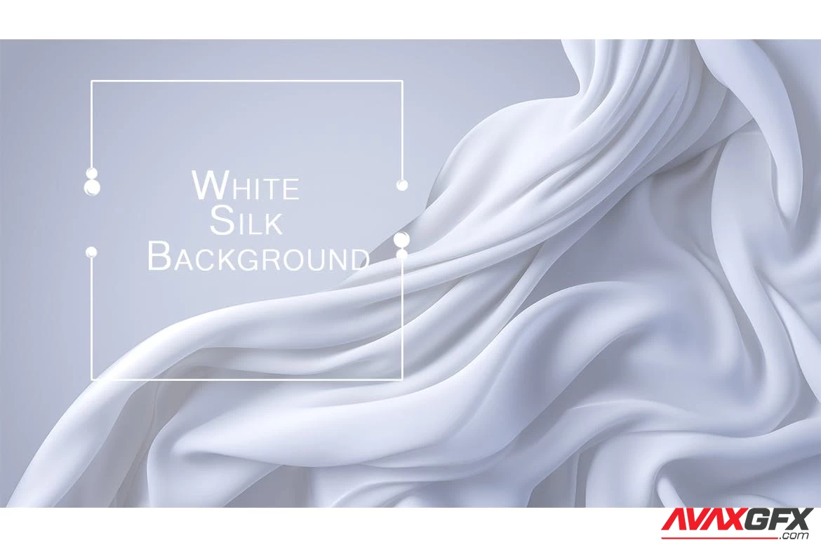 White Silk Background vol 2