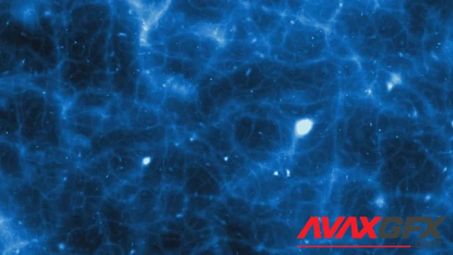 MA - Glowing Particle Mesh Waving Background 1574894