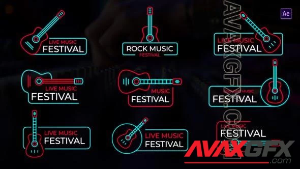 Guitar Music Titles After Effects 47704064 [Videohive]