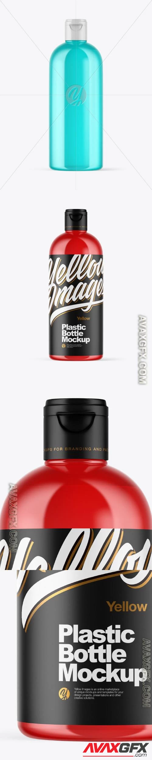 Plastic Bottle Mockup 51045