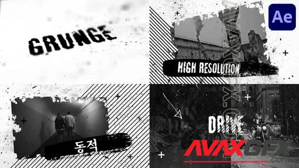 Grunge Slideshow for After Effects 47675605 [Videohive]