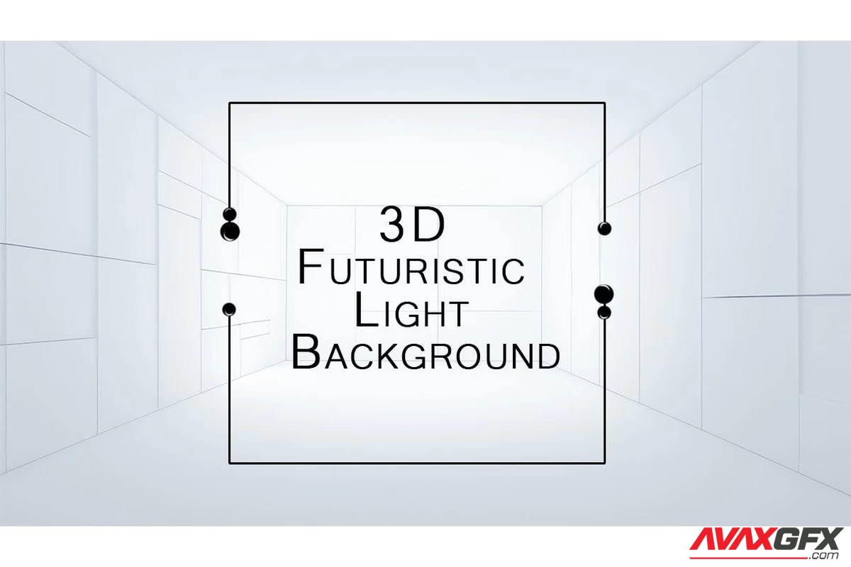 3D Futuristic Light Background