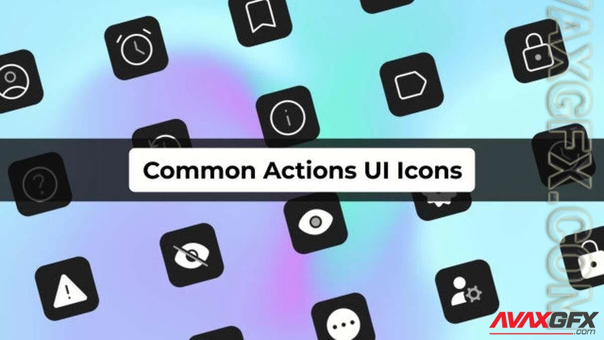 Common Actions UI Icons 1582926