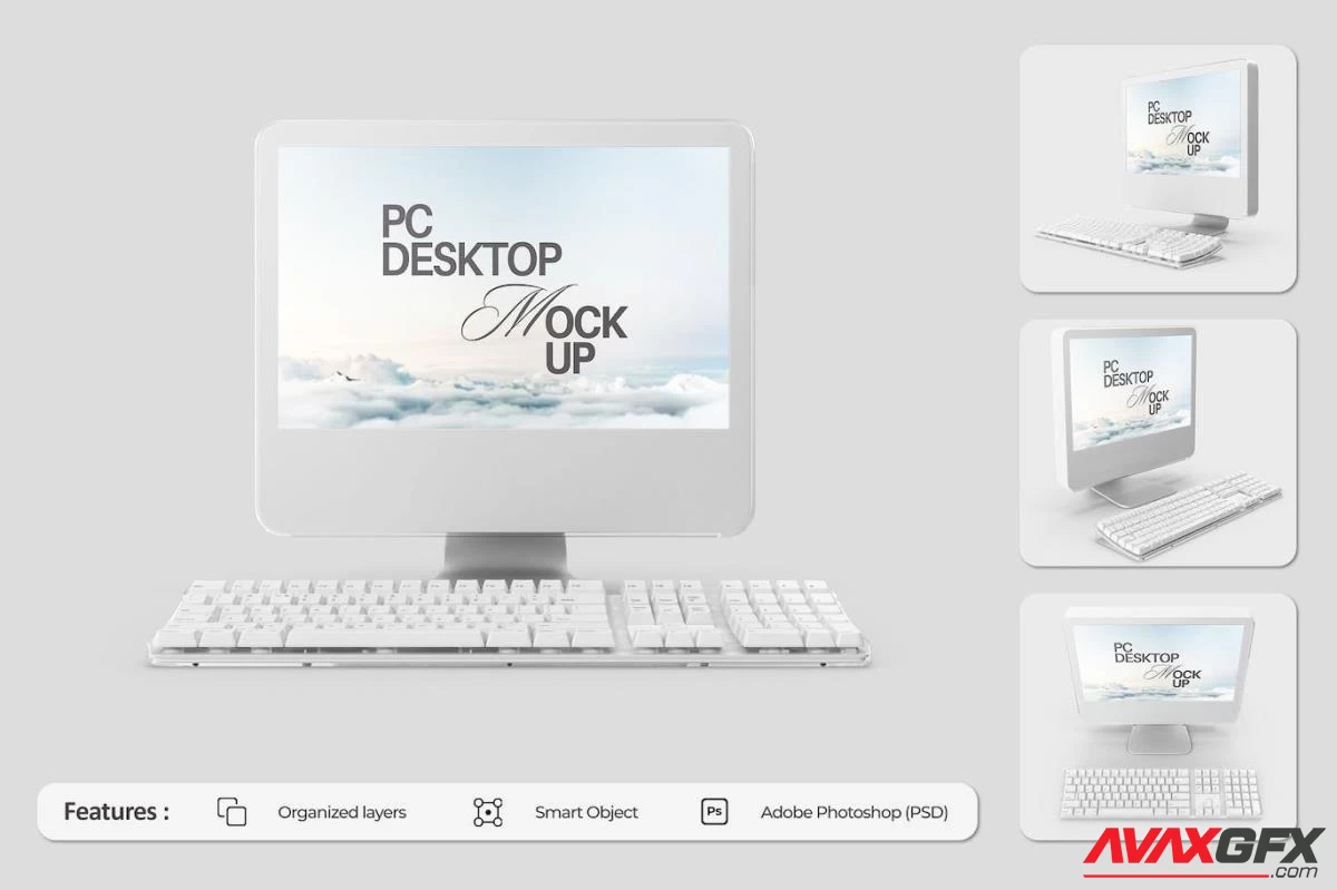 PC Desktop Mockup G7EF9RT [PSD]