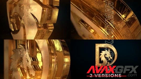 Gold Logo Reveal 33121350 [Videohive]