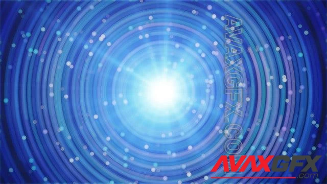 MA - Hazy Blue Circles Animation 1439703