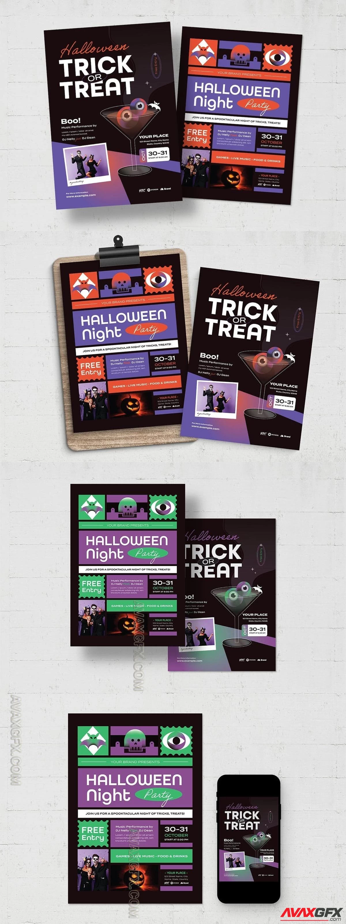 Halloween Flyer Template JBVTZQE [PSD]