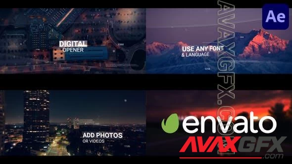 Digital Opener for After Effects 47704597 [Videohive]