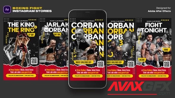 Boxing Fight Instagram Stories 47367207 [Videohive]