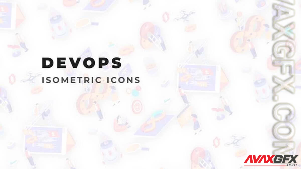 DevOps - Isometric Icons 1111640