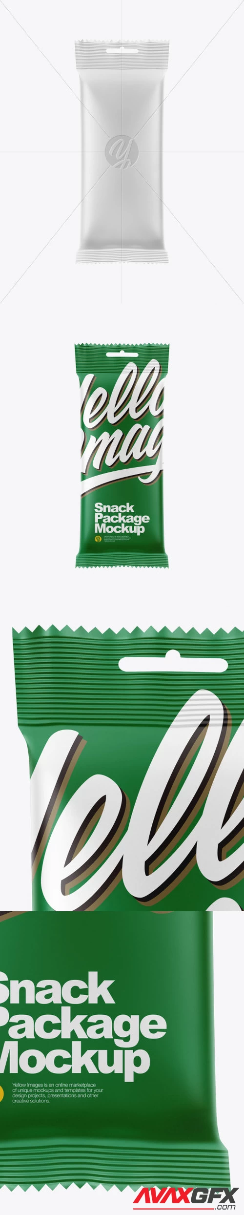 Snack Package Mockup 50390