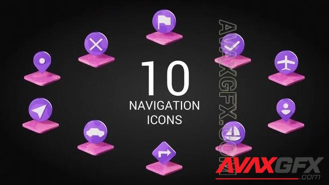 Navigations Icons 1298228