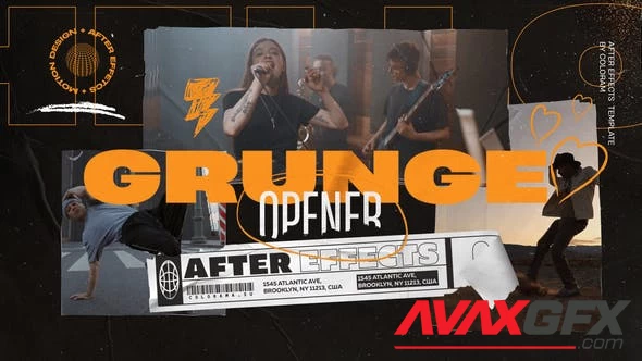 Grunge Collage Opener 47241847 [Videohive]