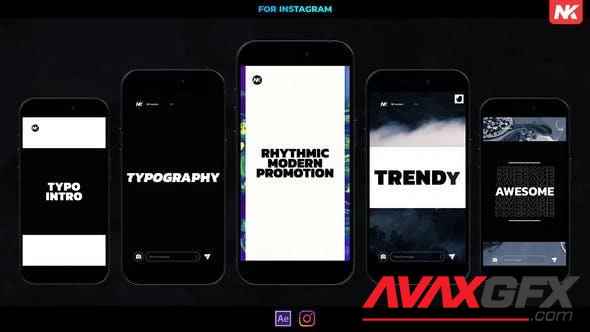 Instagram Reels Typography Promo 47223841 [Videohive]