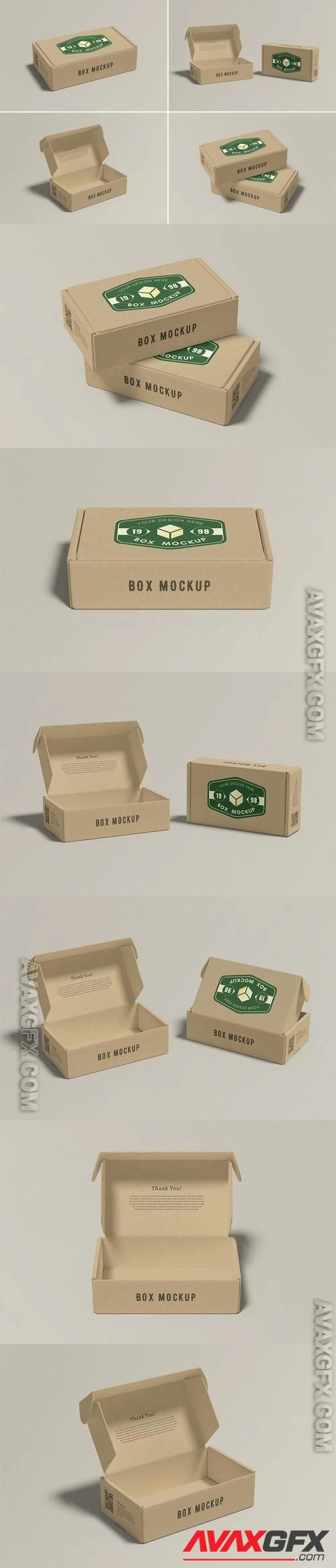 Box Packaging Mockup