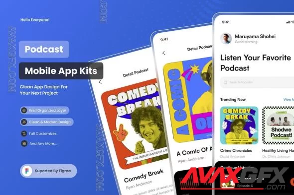 Podcast - Mobile Apps UI KIts JG57WZ7