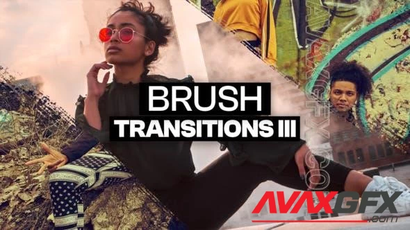 20 Brush Transitions III 47689580 [Videohive]