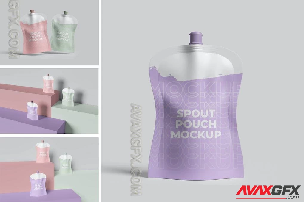 Spout Pouch Mockup [PSD]