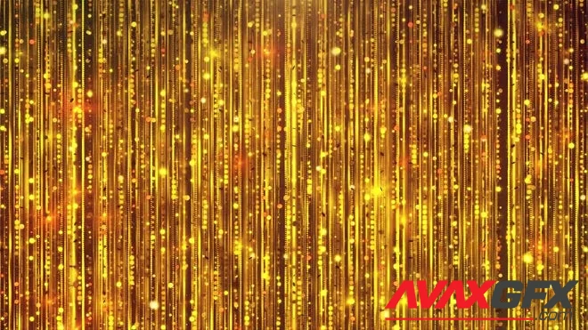 MA - Golden Luxury Particle Background 1346804