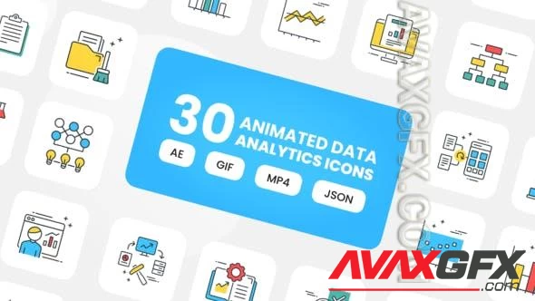 Animated Data Analytics Icons 47659391 [Videohive]