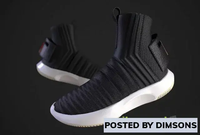 3D Models Adidas Crazy 1 ADV Sock Black