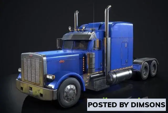 3D Models American Peterbilt Truck