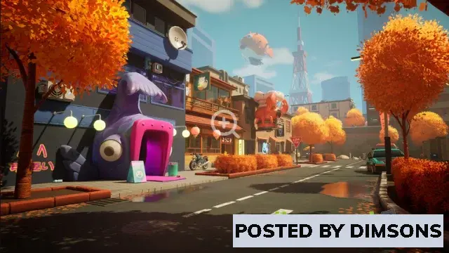 Unreal Engine Environments Anime City Suburbs v5.0-5.2