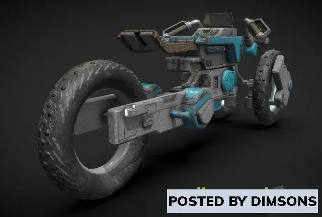 3D Models Athiel Motorcycle