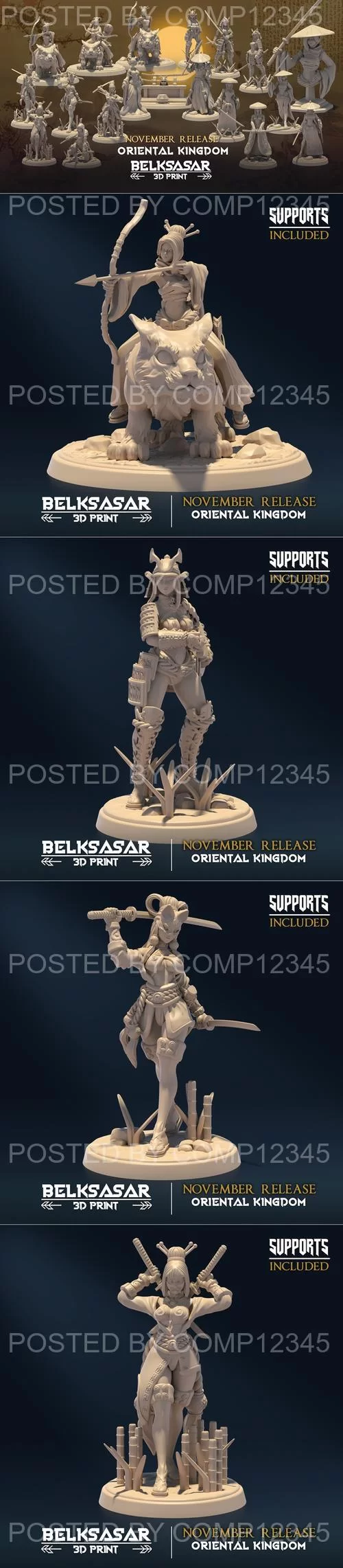 3D Print Model - Belksasar - Oriental Kingdom November 2022