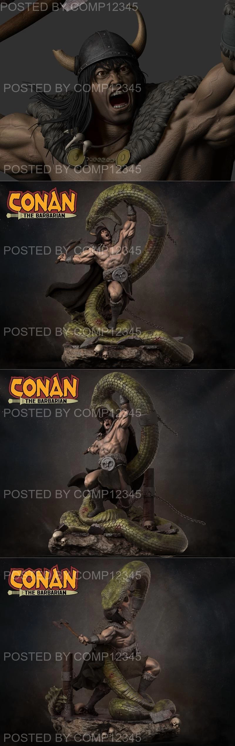 Conan Barbarian 2020 3D Print