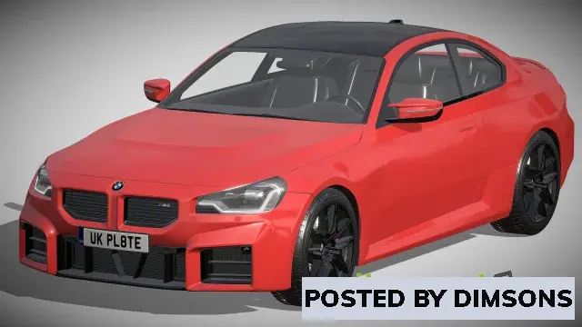 3D Models BMW M2 2022