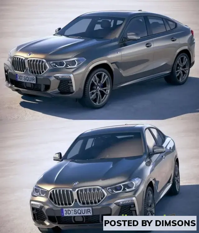 BMW x6 серый сатин