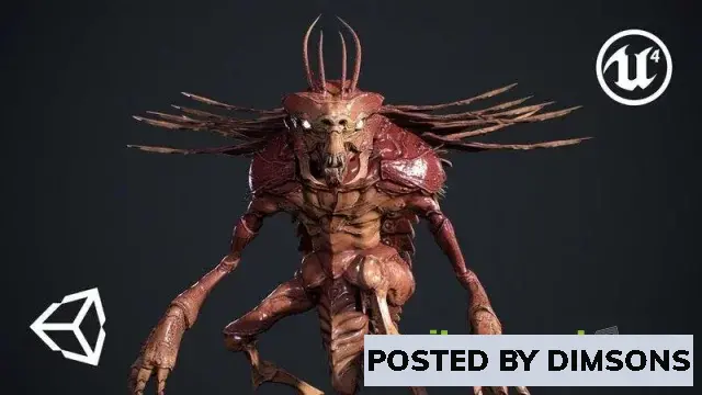 3D Models Bug Creature 2