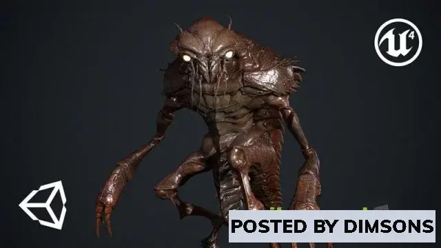 3D Models Bug Creature