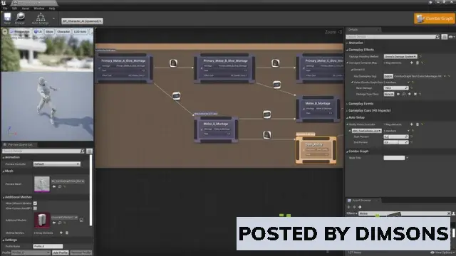 Unreal Engine Code Plugins Combo Graph v4.26-4.27, 5.0-5.2