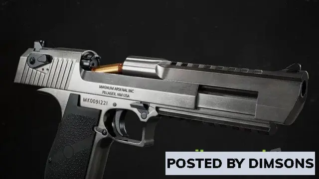 3D Models Deagle magnum pistol