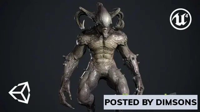 3D Models Faceless Demon