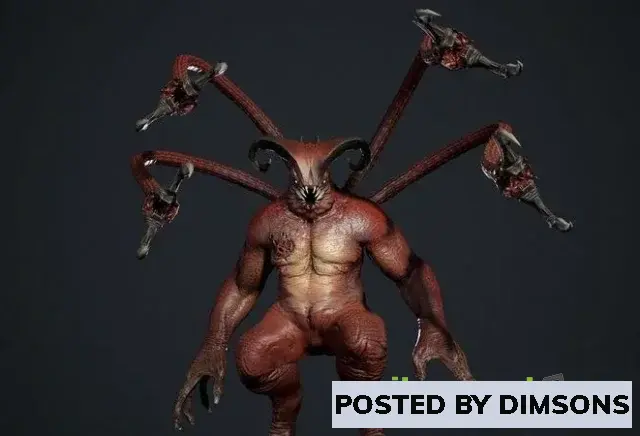 3D Models Fat Demon 2
