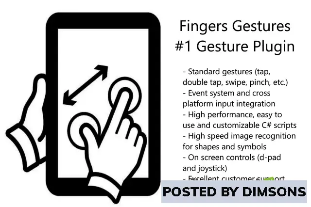 Unity Tools Fingers - Touch Gestures for Unity v3.0.14