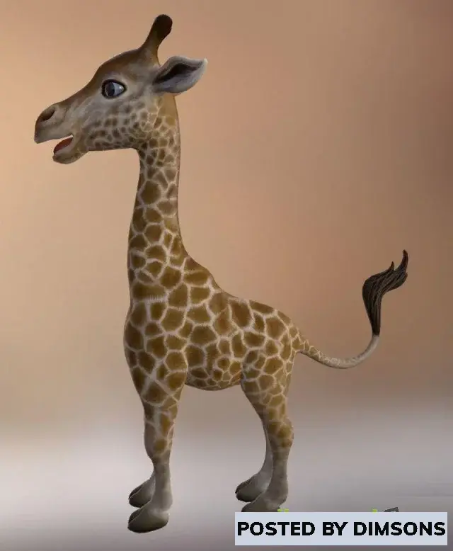 3D Models Giraffe