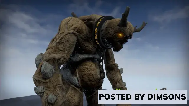 Unreal Engine Characters Heroic Fantasy Bosses: Earth Titan v4.15-4.27, 5.0-5.2