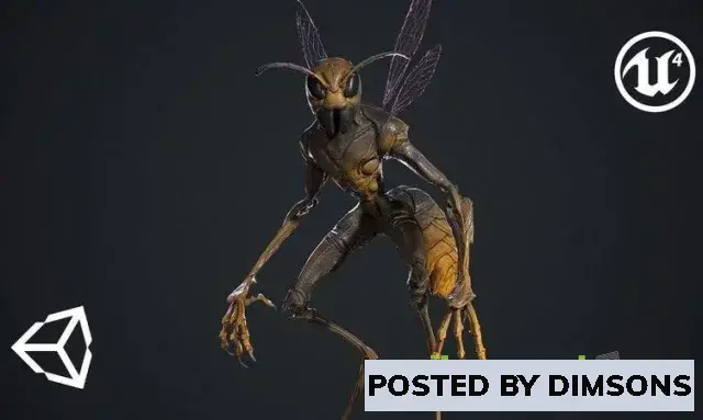 3D Models Insect Creature