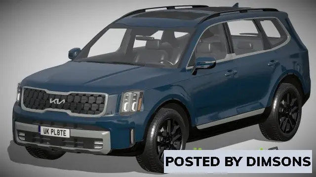 3D Models Kia Telluride 2023