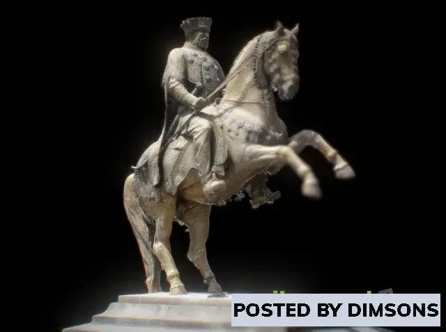 3D Models King Menelik II - Statue