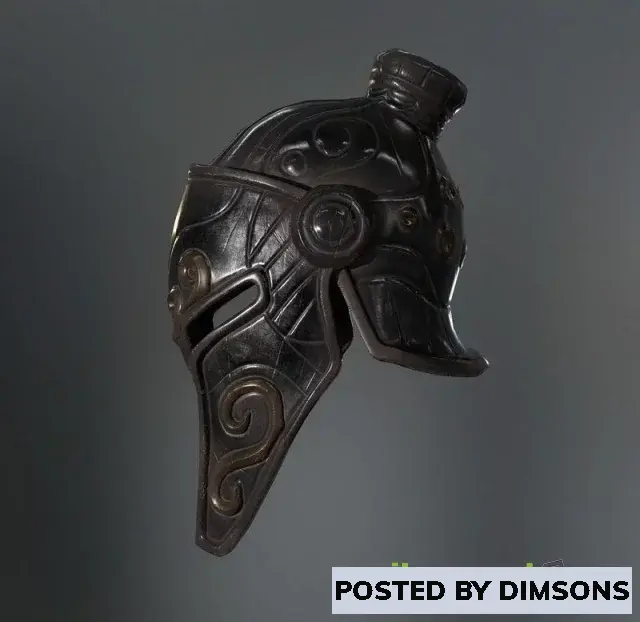 3D Models Knight Helmet