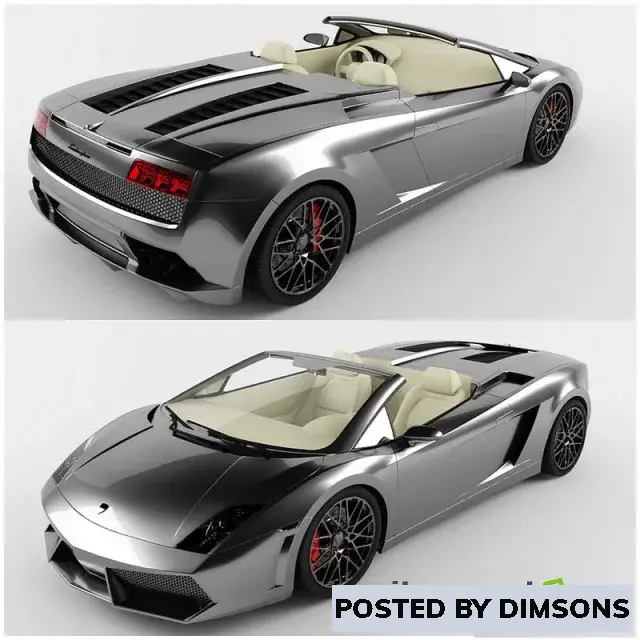 3D Models Lamborghini Gallardo