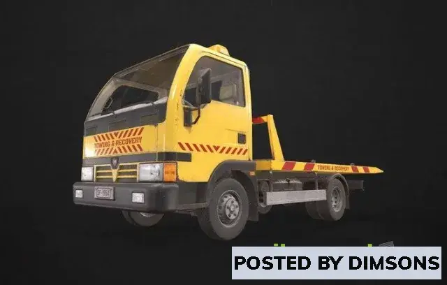 3D Models Light Truck Tow